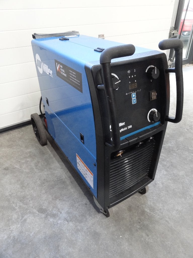 Mig/Mag lasapparaat Miller MigMatic 380 4 rols, Ophalen of Verzenden, Zo goed als nieuw, 250 ampère of meer, Co2