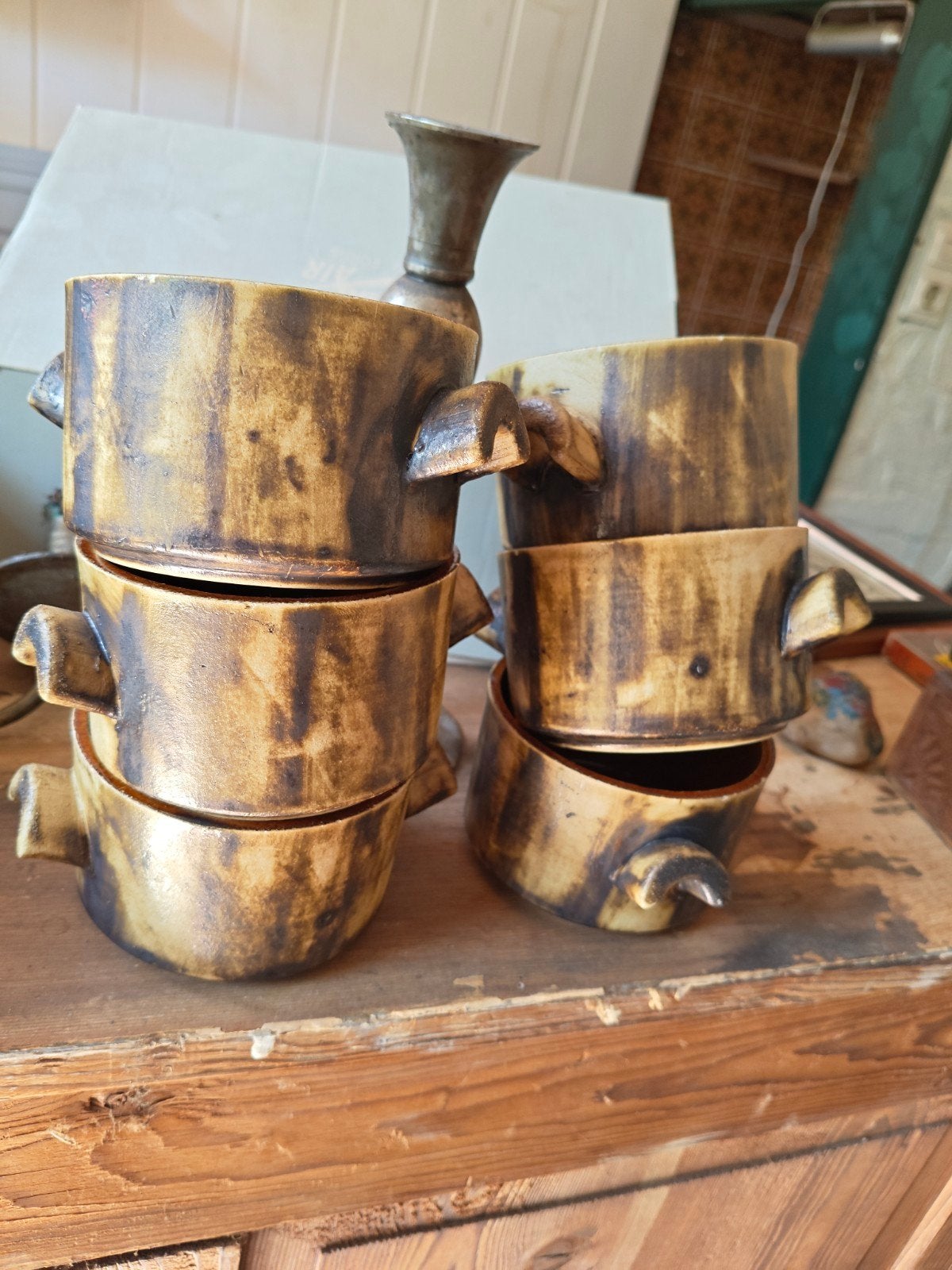 Vintage aardewerk bakjes van Matthieu Camps, Ophalen of Verzenden