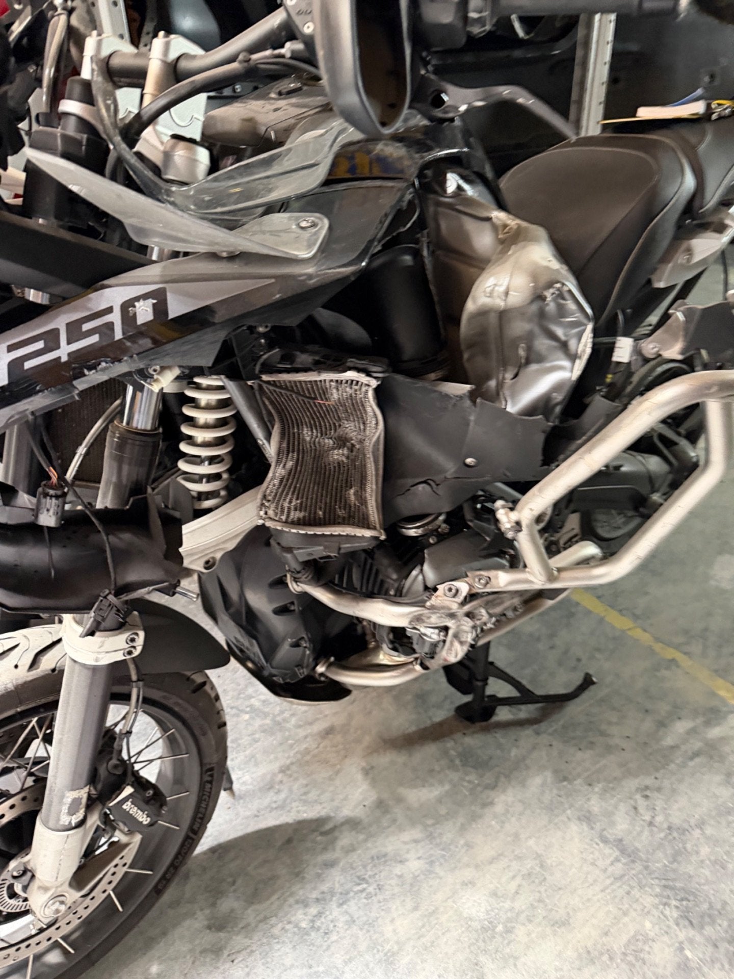 BMW R1250 Gs Adventure Triple Black Nl geen wok 202, Auto diversen, Overige brandstoffen, Ophalen of Verzenden, BMW, Overige kleuren