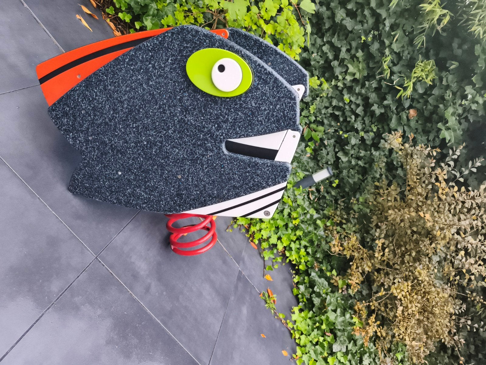 Leuke veerschommel in de vorm van een vis, Ophalen of Verzenden, Gebruikt, Overige typen
