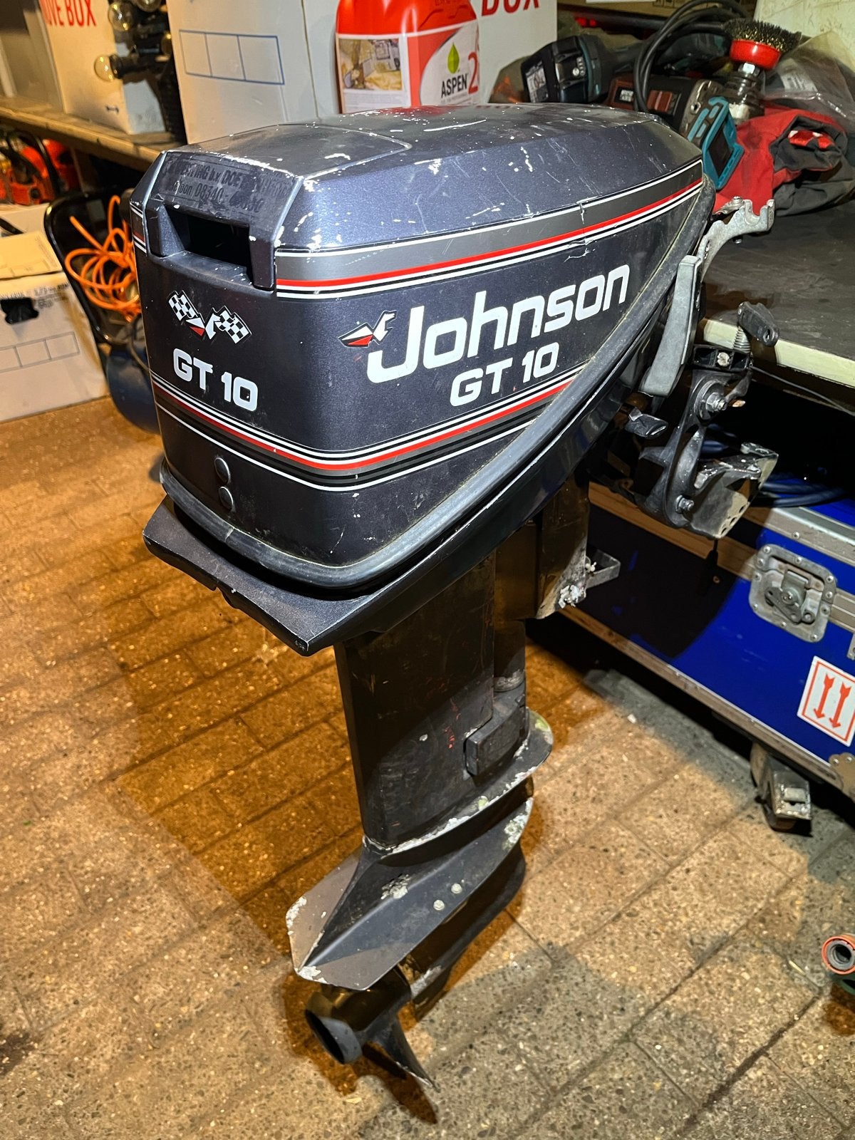 Johnson buitenboordmotor, Ophalen, Gebruikt, Motor en Techniek, Zeilboot of Motorboot