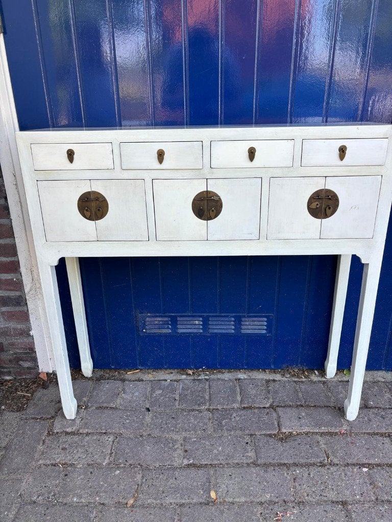 sidetable, chinees, wit, Ophalen, Zo goed als nieuw