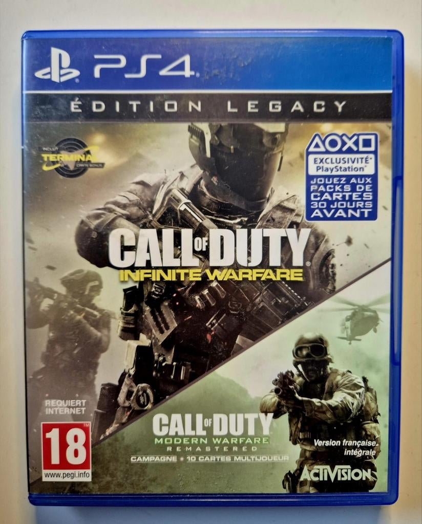 Call of Duty Infinite Warfare Legacy Edition PS4 🚀🚀🚀, 1 speler, Ophalen of Verzenden, Shooter, Vanaf 18 jaar