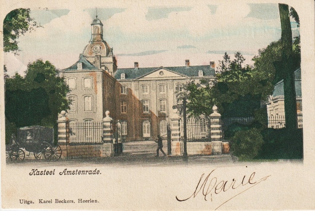 Heerlen - Kasteel Amstenrade, Verzenden, Voor 1920, Gelopen, Limburg