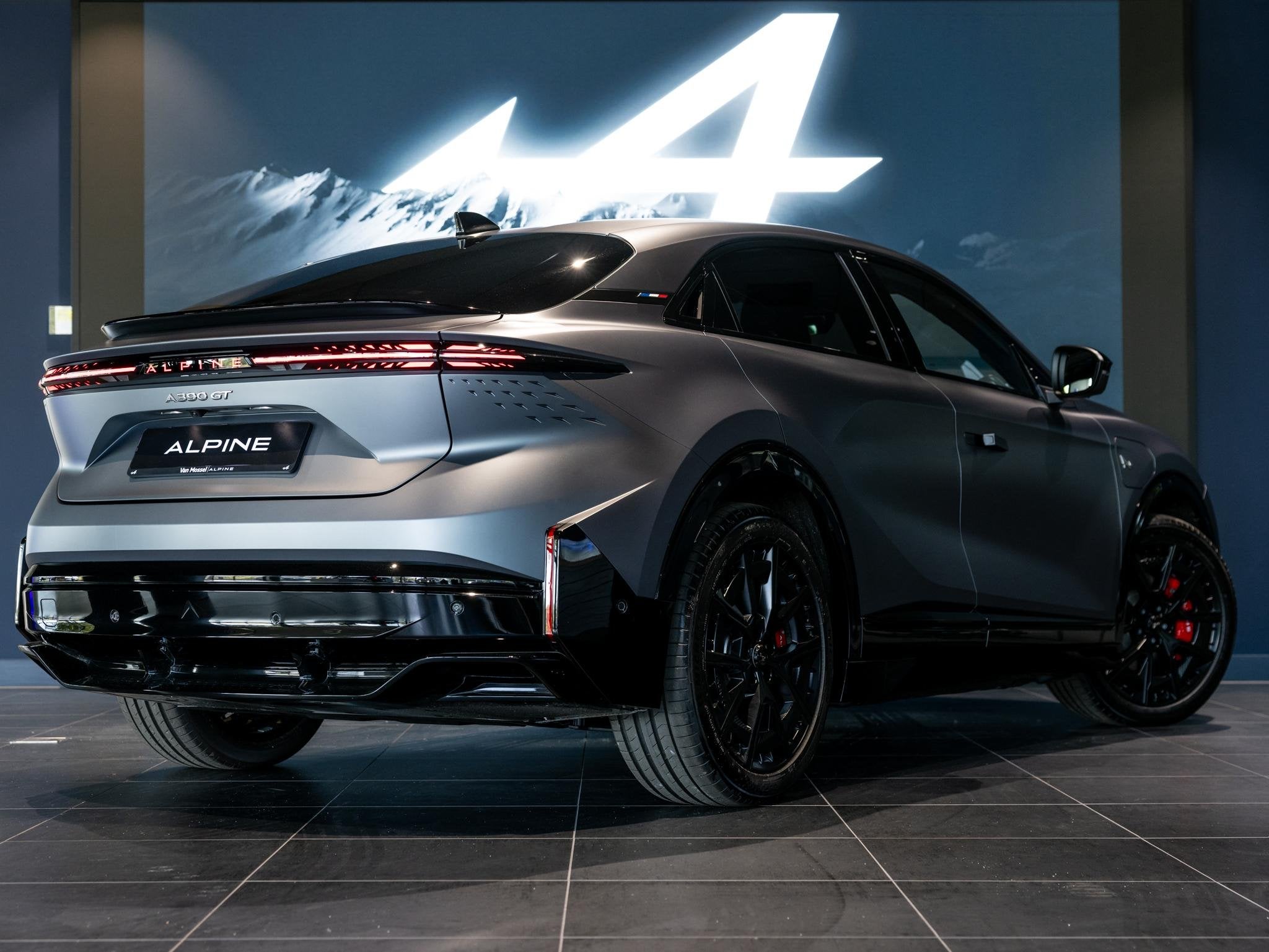 Alpine A390 GT | Gris Tonnerre mat | Pack Driving: Active Dr, Stof, Overige modellen, Overige carrosserieën, Nieuw