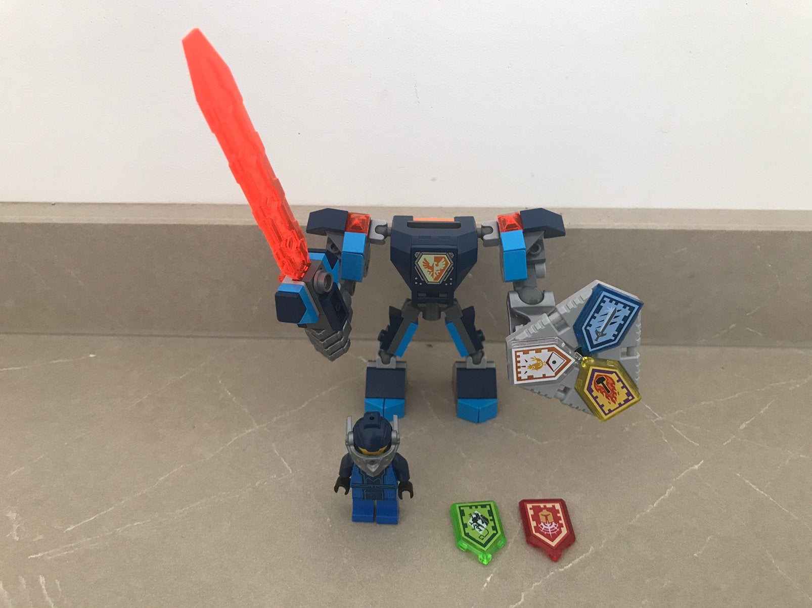 Lego nexo knights set 70362, Compleet, Lego, Ophalen of Verzenden, Zo goed als nieuw