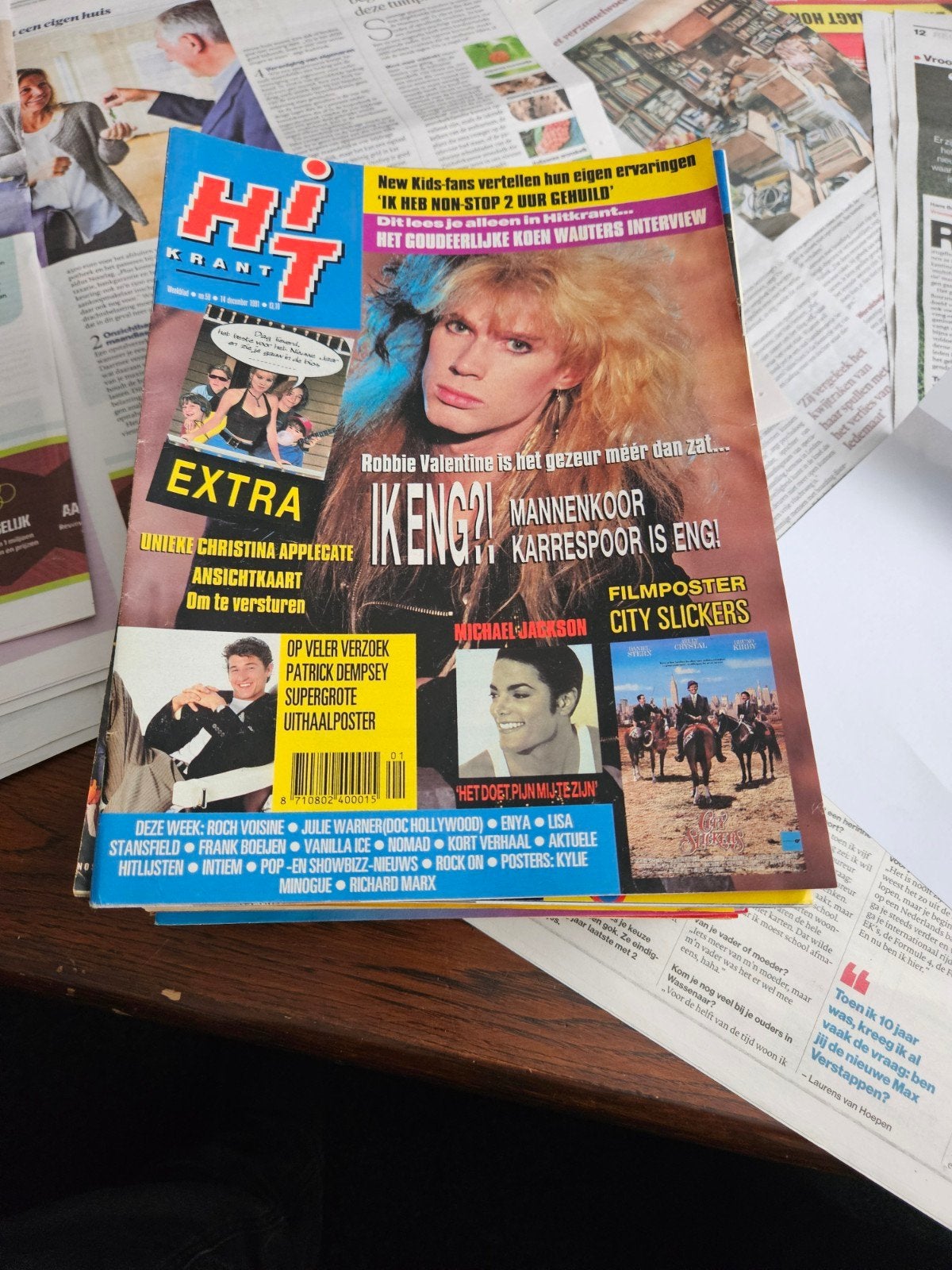 Hitkrant Jaargang 1991, Ophalen of Verzenden, Gelezen, Muziek, Film of Tv