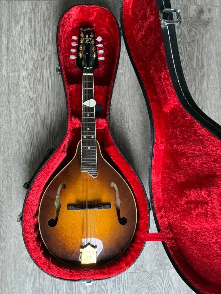 Kentucky Mandoline met Koffer - Zo Goed als Nieuw, Muziek en Instrumenten, Ophalen, Zo goed als nieuw