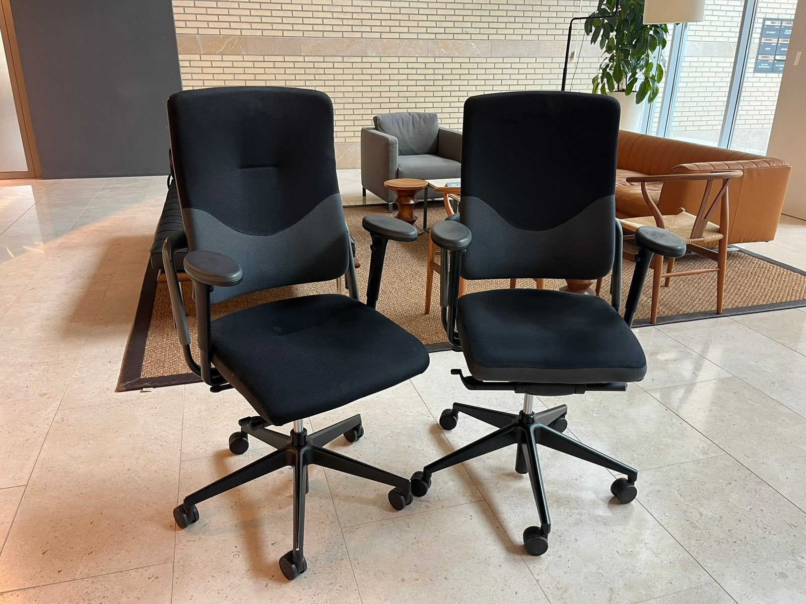 Rohde & Grahl Xenium bureaustoel, prijs per stuk, Ophalen, Gebruikt, Geen, Zwart