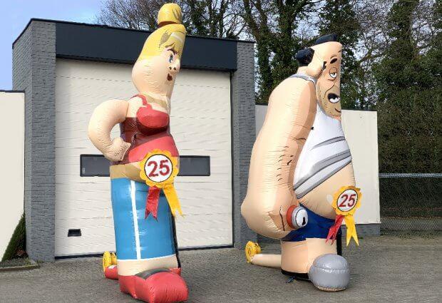 Halve Abraham en halve Sarah ordinair te huur, Ophalen, Zo goed als nieuw, Abraham of Sarah