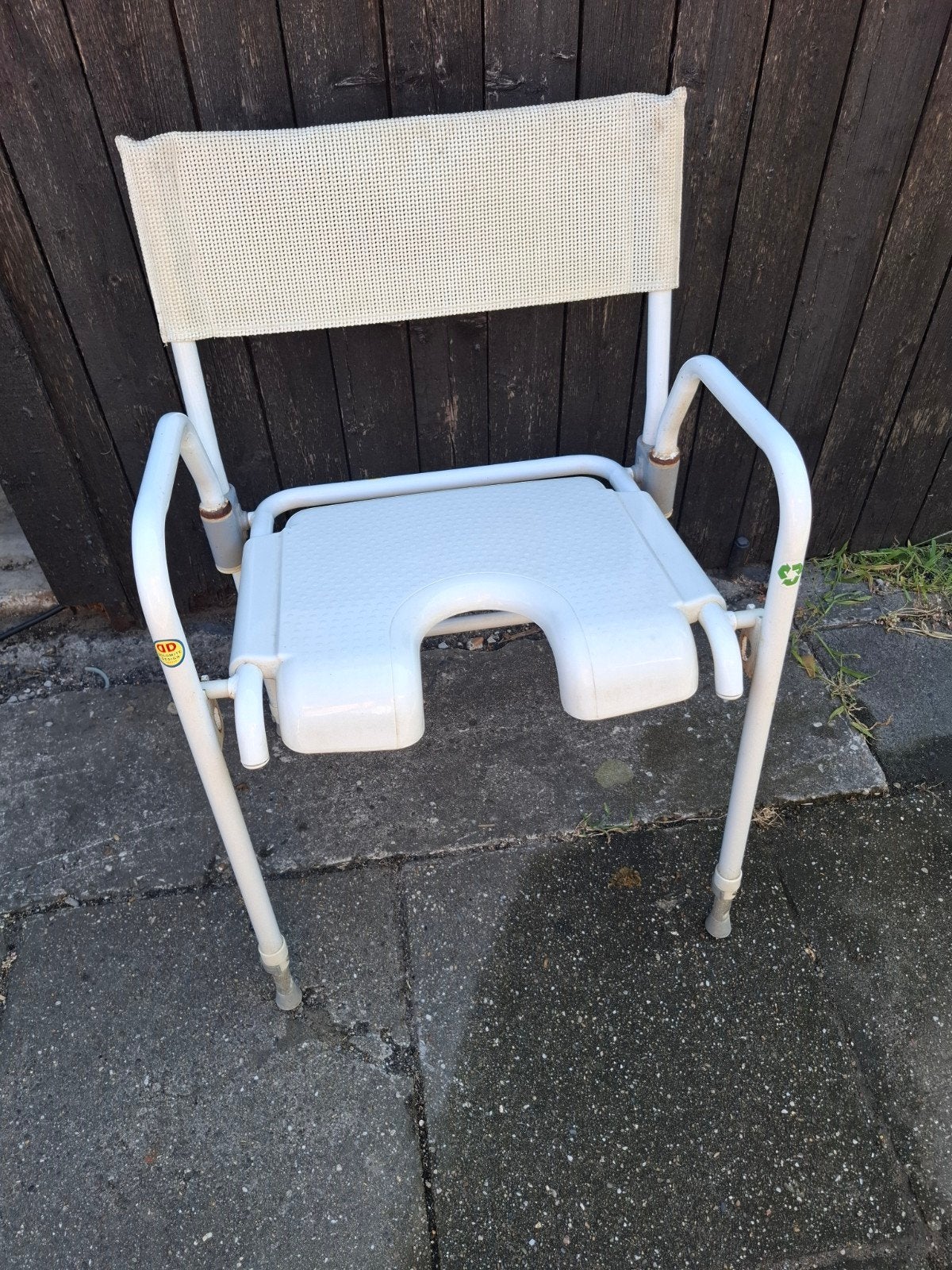 opvouwbare douche stoel, Ophalen, Gebruikt
