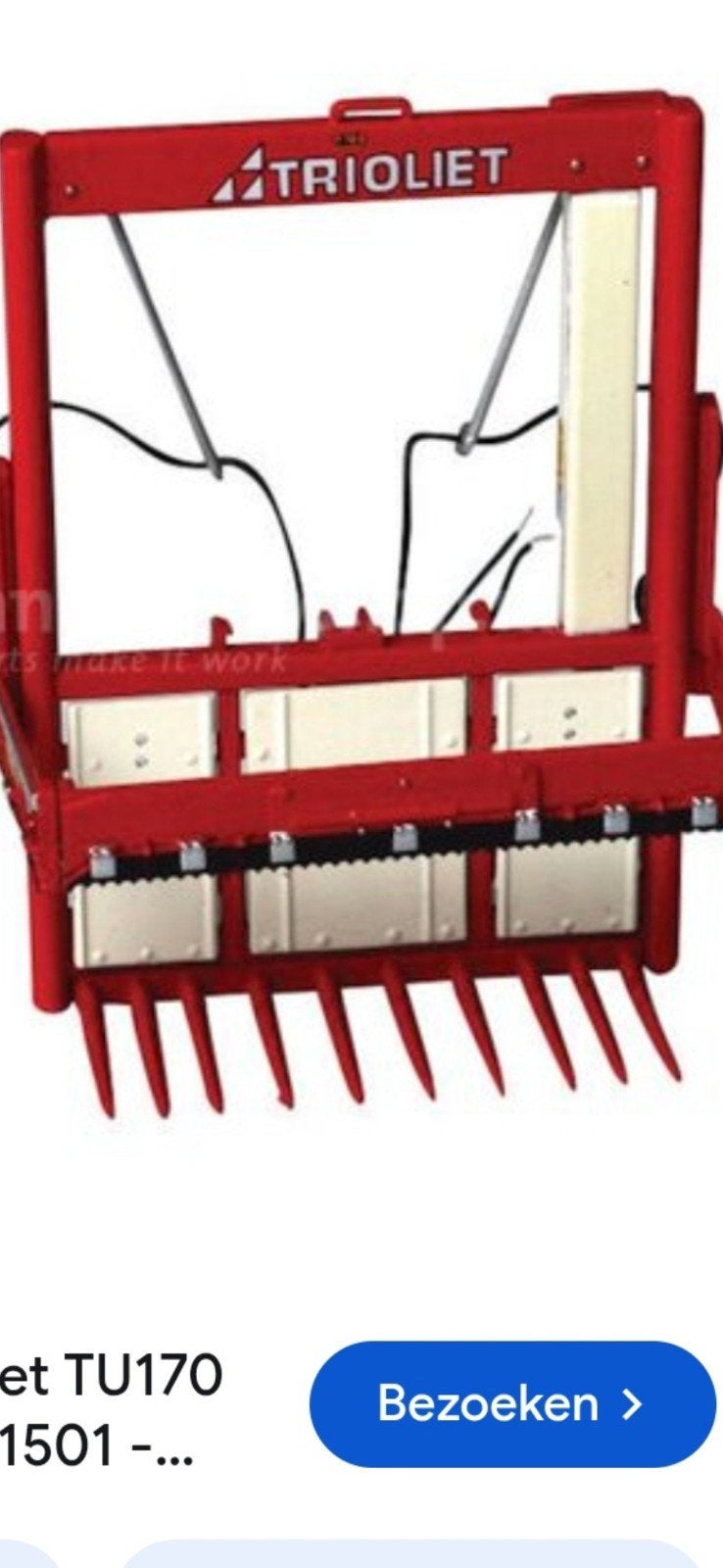 gezocht triolet of vicon kuilvoersnijder margemodels, Ophalen of Verzenden, Tractor of Landbouw, Overige merken