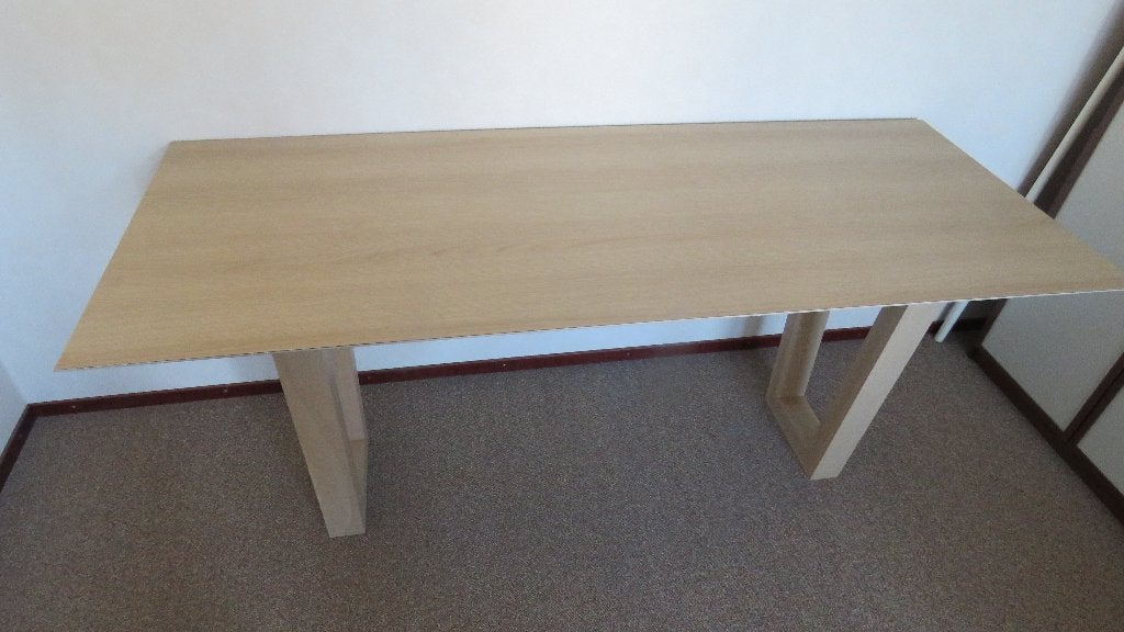 Tafel / Sidetable, Huis en Inrichting, Tafels | Sidetables, Ophalen, Zo goed als nieuw, 150 tot 200 cm, Rechthoekig
