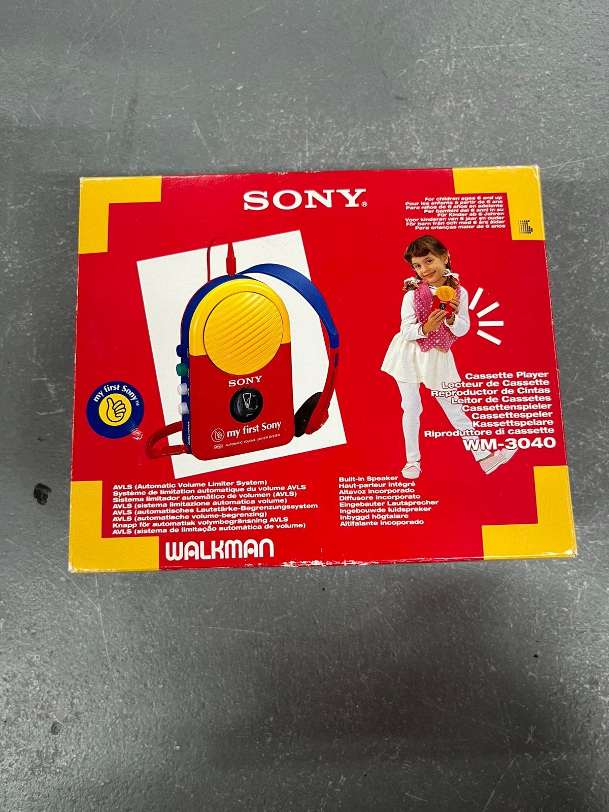Sony my first sony walkman wm-3040, Audio, Tv en Foto, Ophalen of Verzenden, Walkman