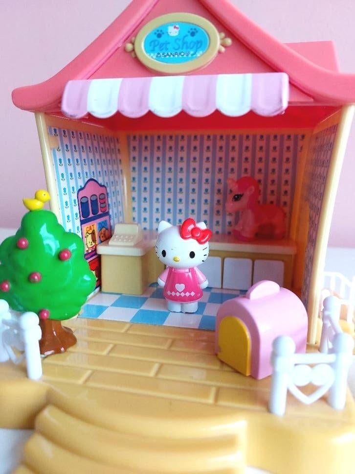 Hello Kitty Pet Shop Playset - dierenwinkel speelset, Ophalen of Verzenden, Zo goed als nieuw