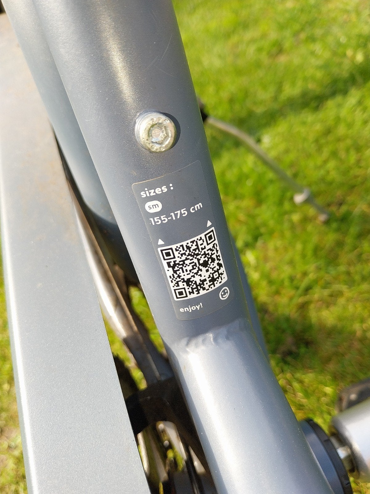 Foto 9 van B'TWIN Elops 520 Stadsfiets Dames 28 inch Lage Instap