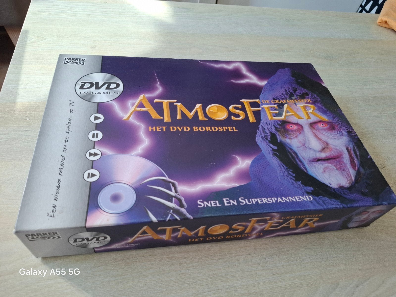 Atmosfear Het DVD Bordspel - De Graafmeester, Hobby en Vrije tijd, Gezelschapsspellen | Bordspellen, Consumentenservice@hasbro.nl