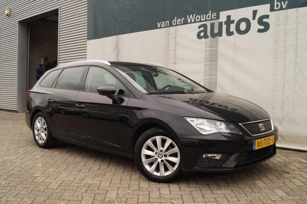 SEAT Leon ST 1.0 EcoTSI 115pk Style Business -PDC-NAVI-ECC-, Voorwielaandrijving, Stof, Gebruikt, Leon