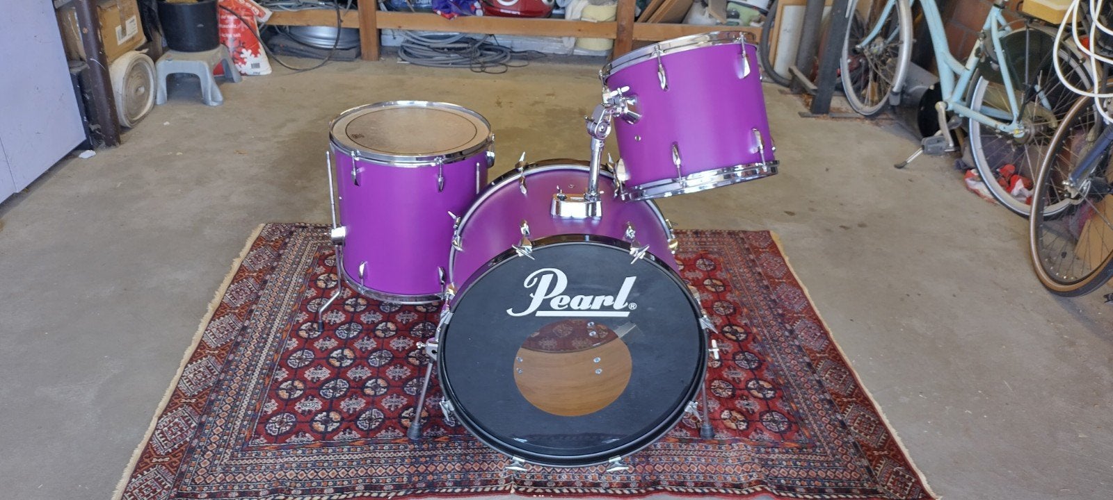 drumstel pearl, Ophalen, Gebruikt, Pearl