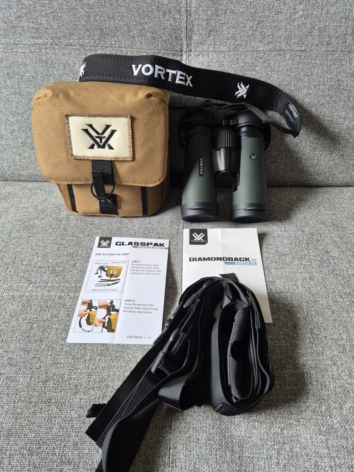 VORTEX Diamondback HD 8x42 Verrekijker ., Dakkant (recht), Ophalen of Verzenden, Zo goed als nieuw, 8 tot 12x