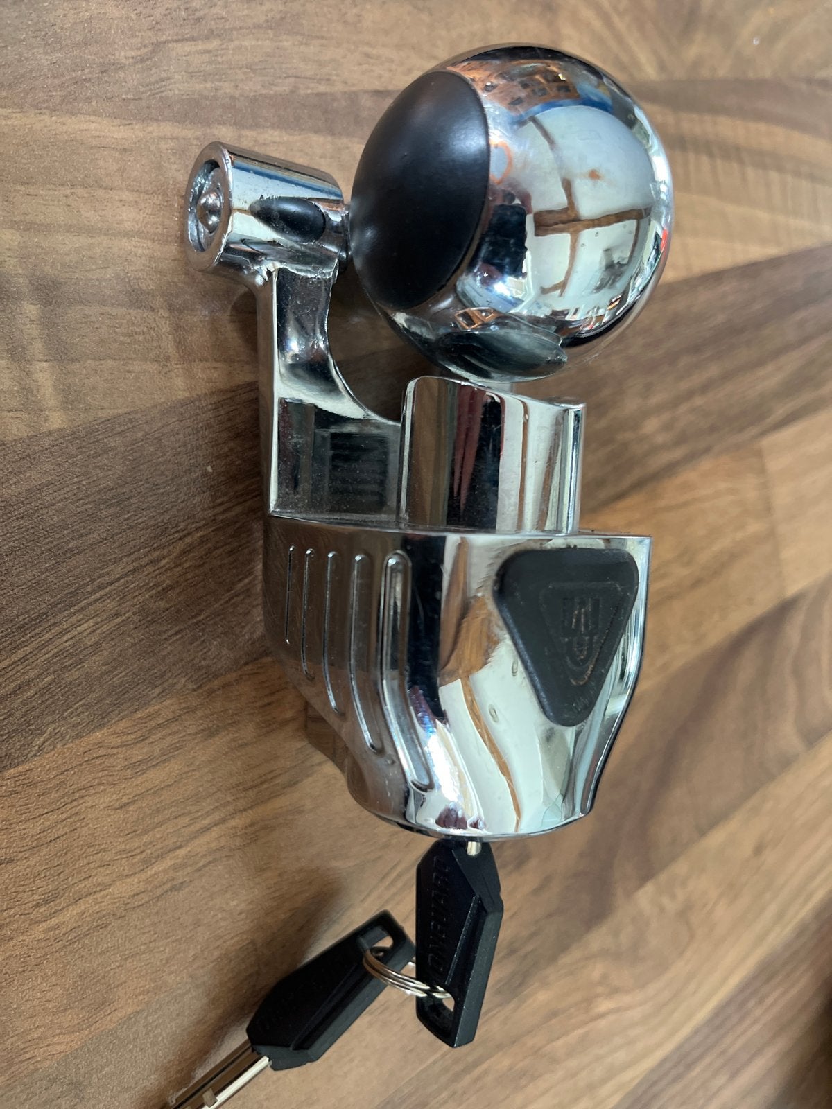 Doublelock lockball koppelingsslot voor aanhanger/caravan, Ophalen, Gebruikt