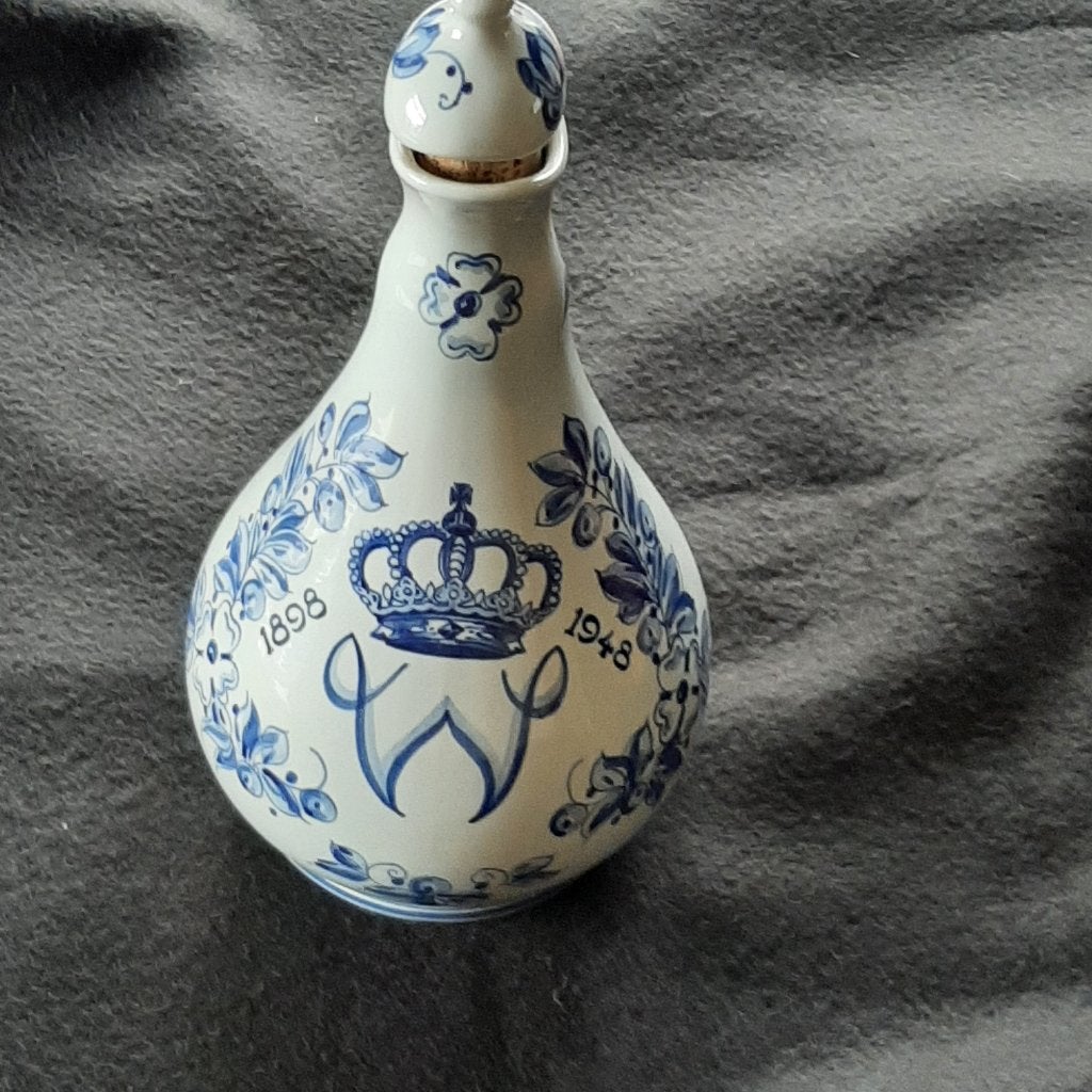 Karaf van PS 50 jaar jubileum KONINGIN WILHELMINA, Ophalen