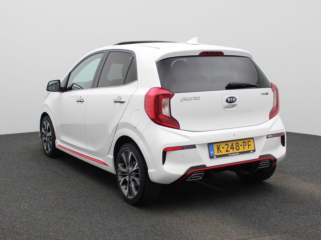 Kia Picanto 1.0 T-GDi GT-Line 5p | Navigatie | Schuifdak | S, Auto's, Kia, 12 maanden, 101 pk, Gebruikt, Automatische klimaatregeling