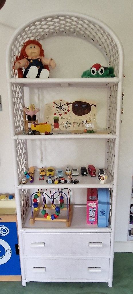 boekenkast rotan, Ophalen, Overige materialen, Gebruikt, 50 tot 100 cm