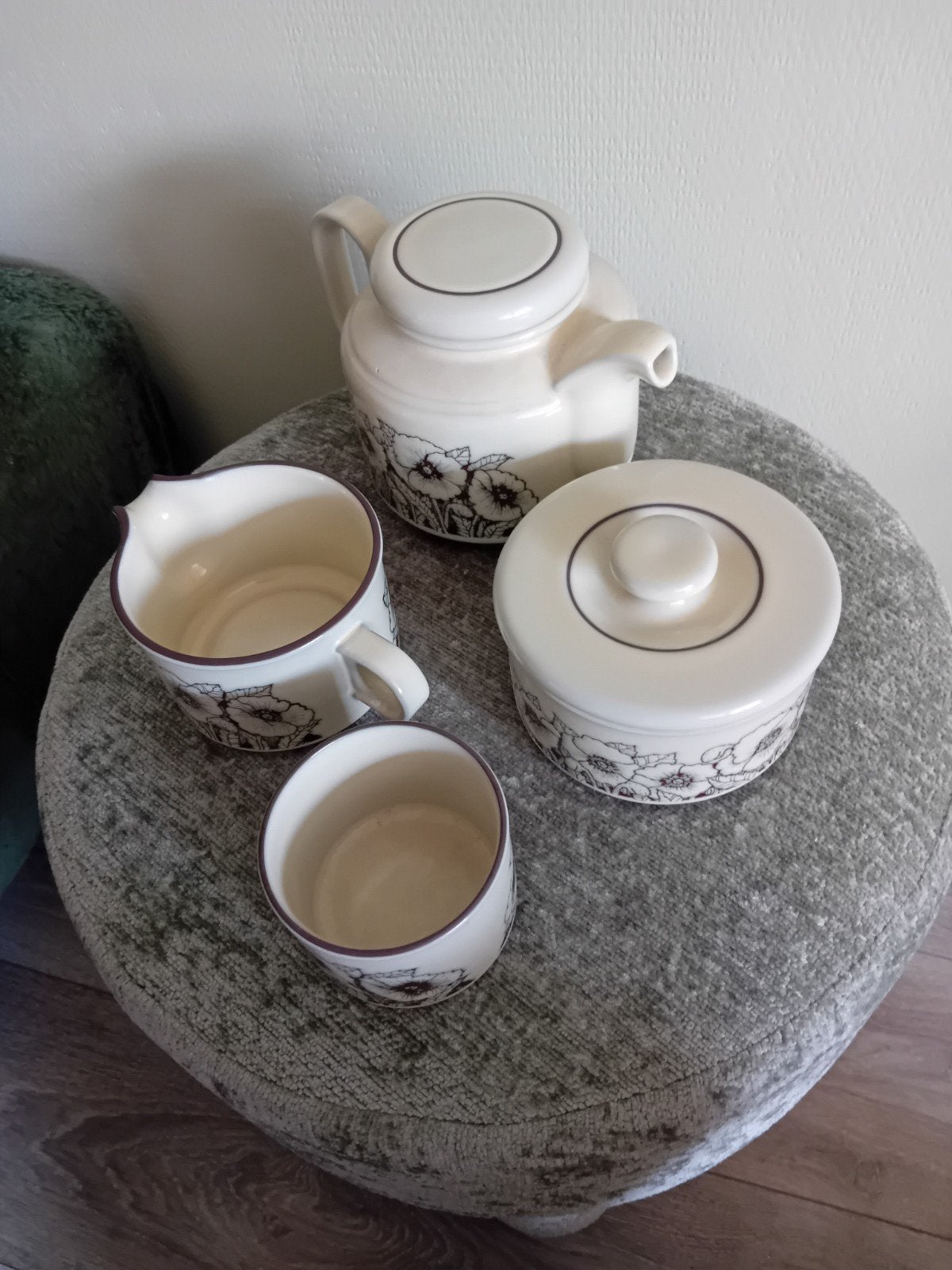 Vintage Lancaster Vitramic Cornrose Servies - 50 jaar oud, Ophalen