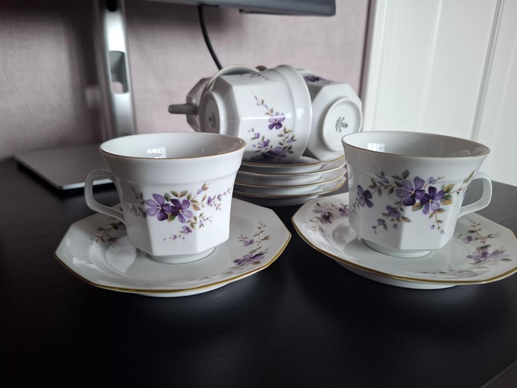 Vintage Winterling Marktleuthen Bavaria koffie set, Ophalen of Verzenden