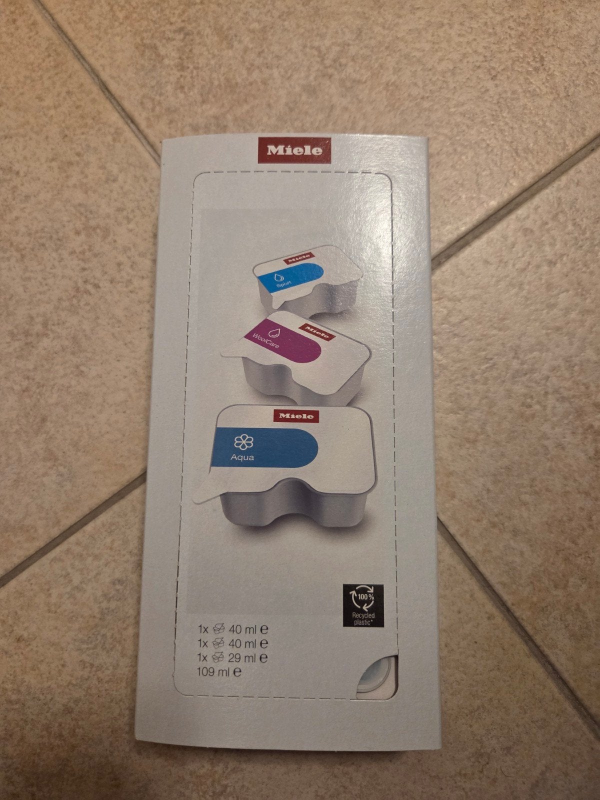 Miele Caps - 3 stuks (Aqua, Sport, WoolCare), Ophalen of Verzenden, Nieuw