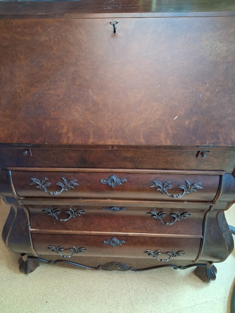Secretaire bruin, Huis en Inrichting, Ophalen, Gebruikt
