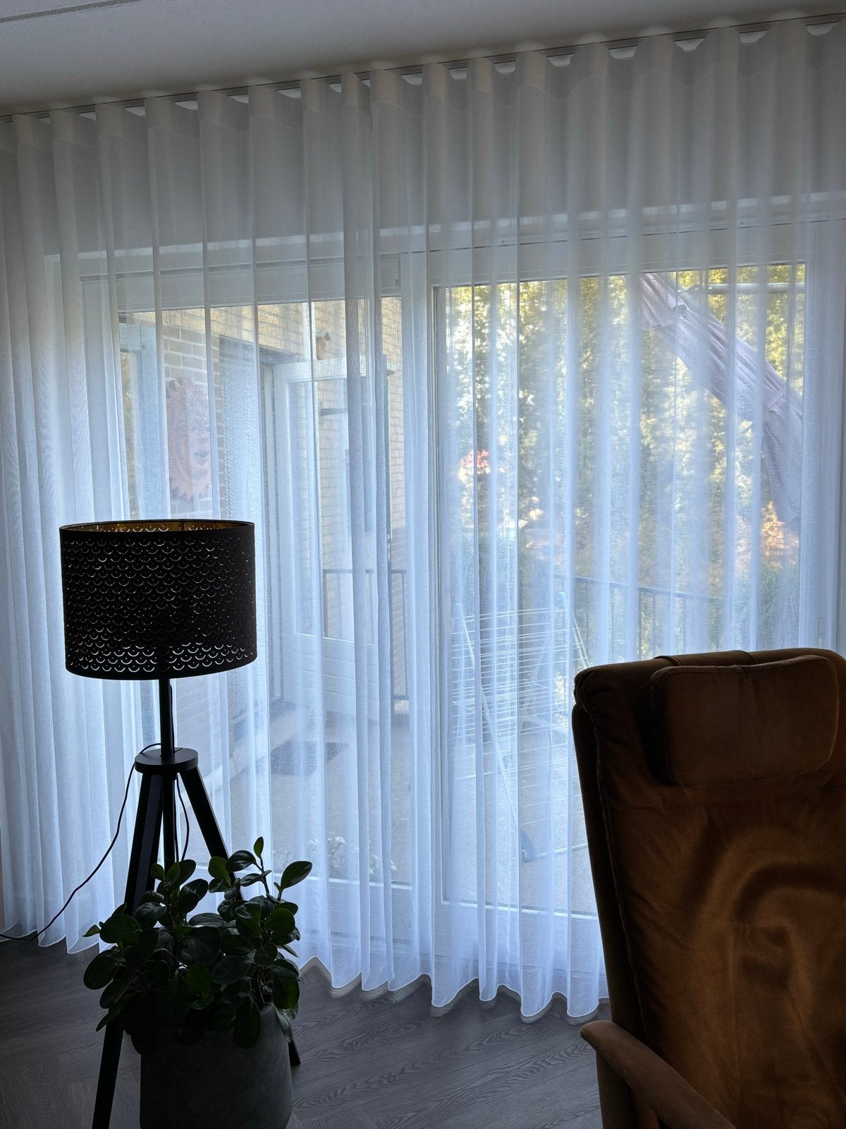 inbetween gordijnen - Lichtdoorlatend en stijlvol, 350 cm, Vitrage, Wit, Nieuw
