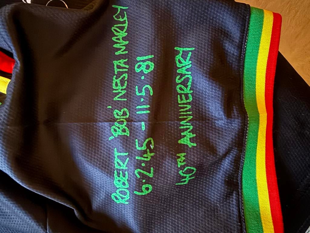 Ajax Bob Marley 40th Anniversary Shirt, Kleding | Heren, Overige maten, Ophalen of Verzenden, Zo goed als nieuw, Voetbal