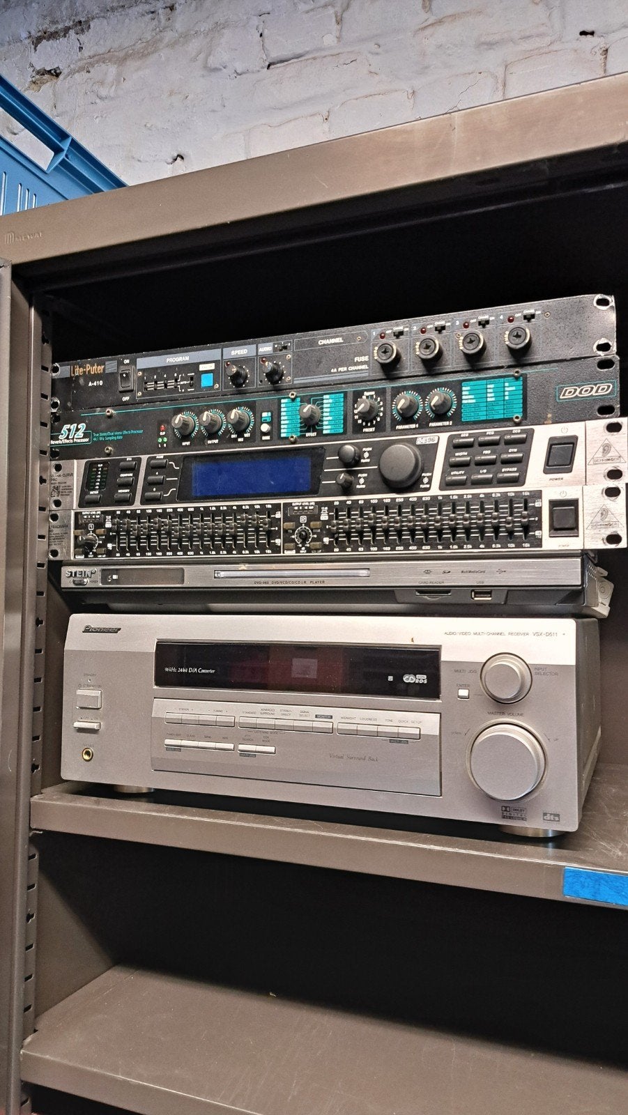 Diverse Audio- en Videoapparatuur Rack, Ophalen, Gebruikt, Audio