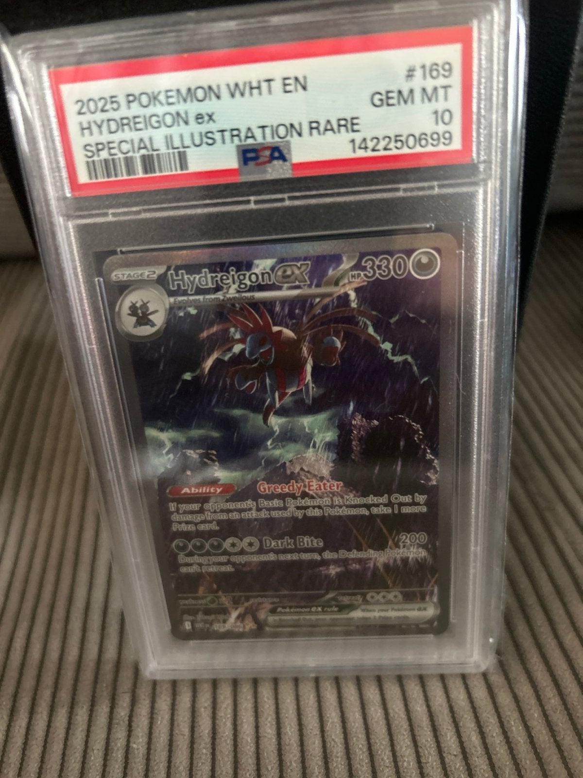 Hydreigon ex Special Illustration Rare PSA 10 GEM MT, Ophalen, Nieuw, Losse kaart