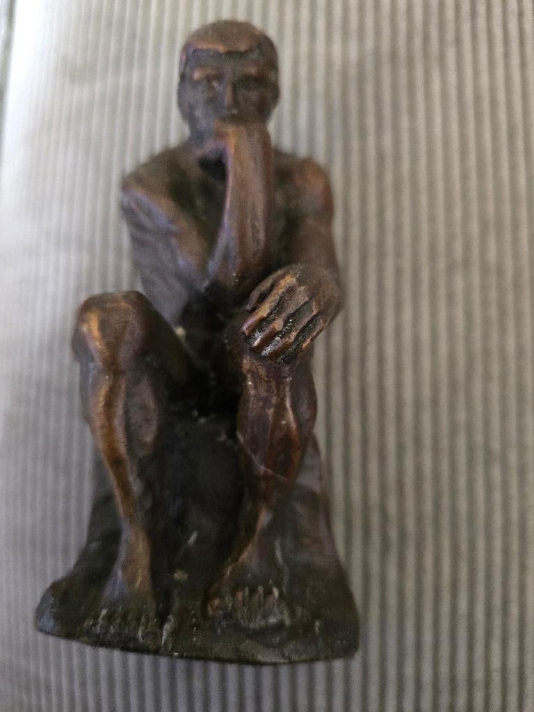 Bronzen beeld Rodin, Ophalen of Verzenden
