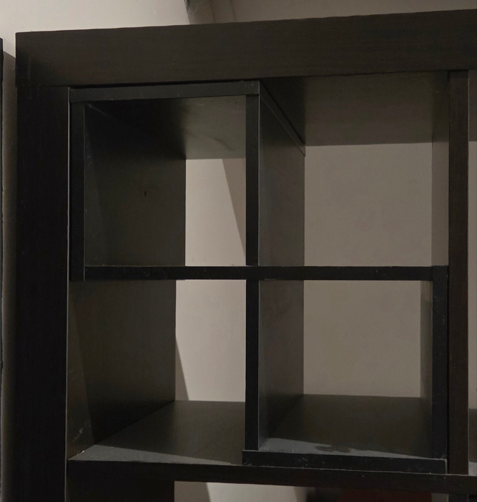 Zwarte IKEA Kallax inzetstukken / verdelers + GRATIS kast, Ophalen, 25 tot 50 cm, Minder dan 100 cm
