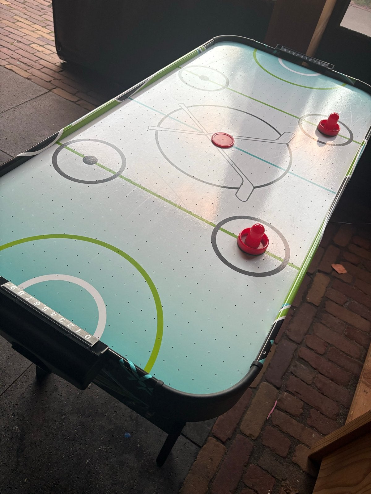 Airhockey tafel te huur voor evenementen en feesten, Ophalen of Verzenden, Zo goed als nieuw