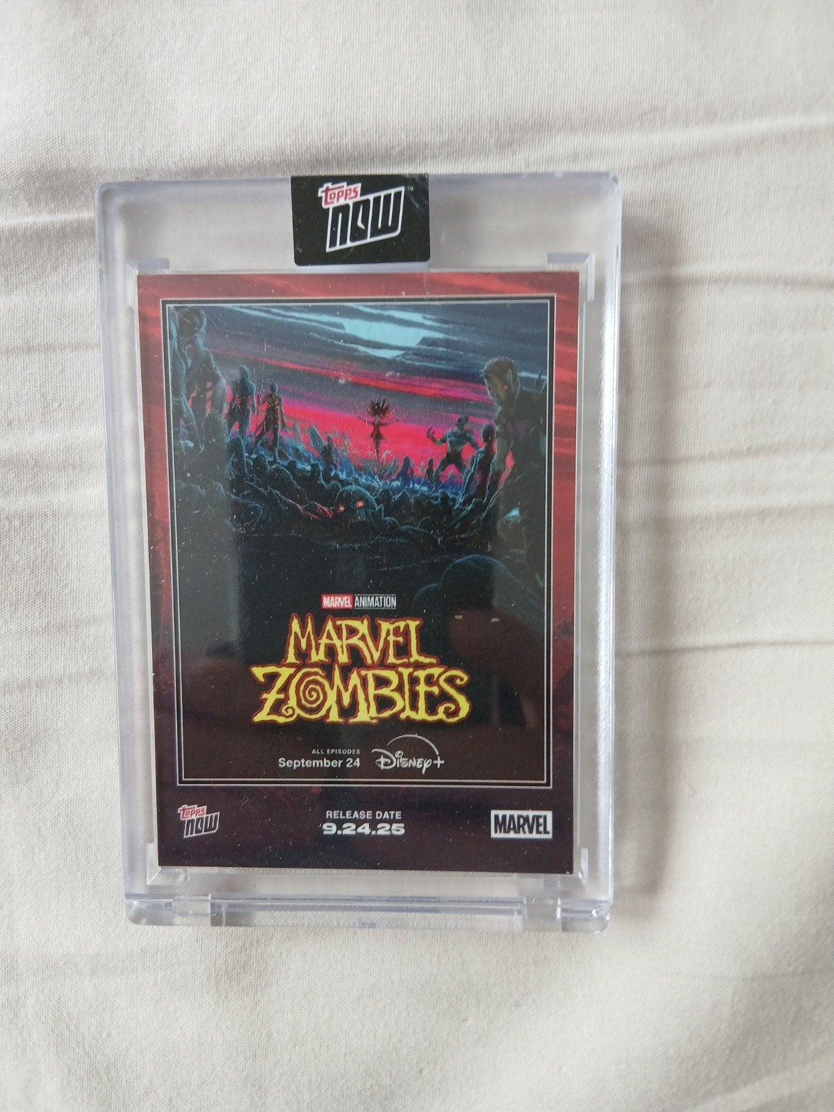 Topps now marvel zombies, Ophalen of Verzenden, Zo goed als nieuw, Plaatje