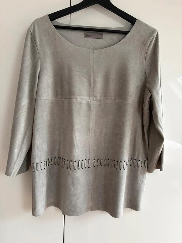 Vero Moda suede look tuniek top grijs maat L XL, Kleding | Dames, Vero Moda, Maat 46/48 (XL) of groter, Ophalen of Verzenden, Zo goed als nieuw