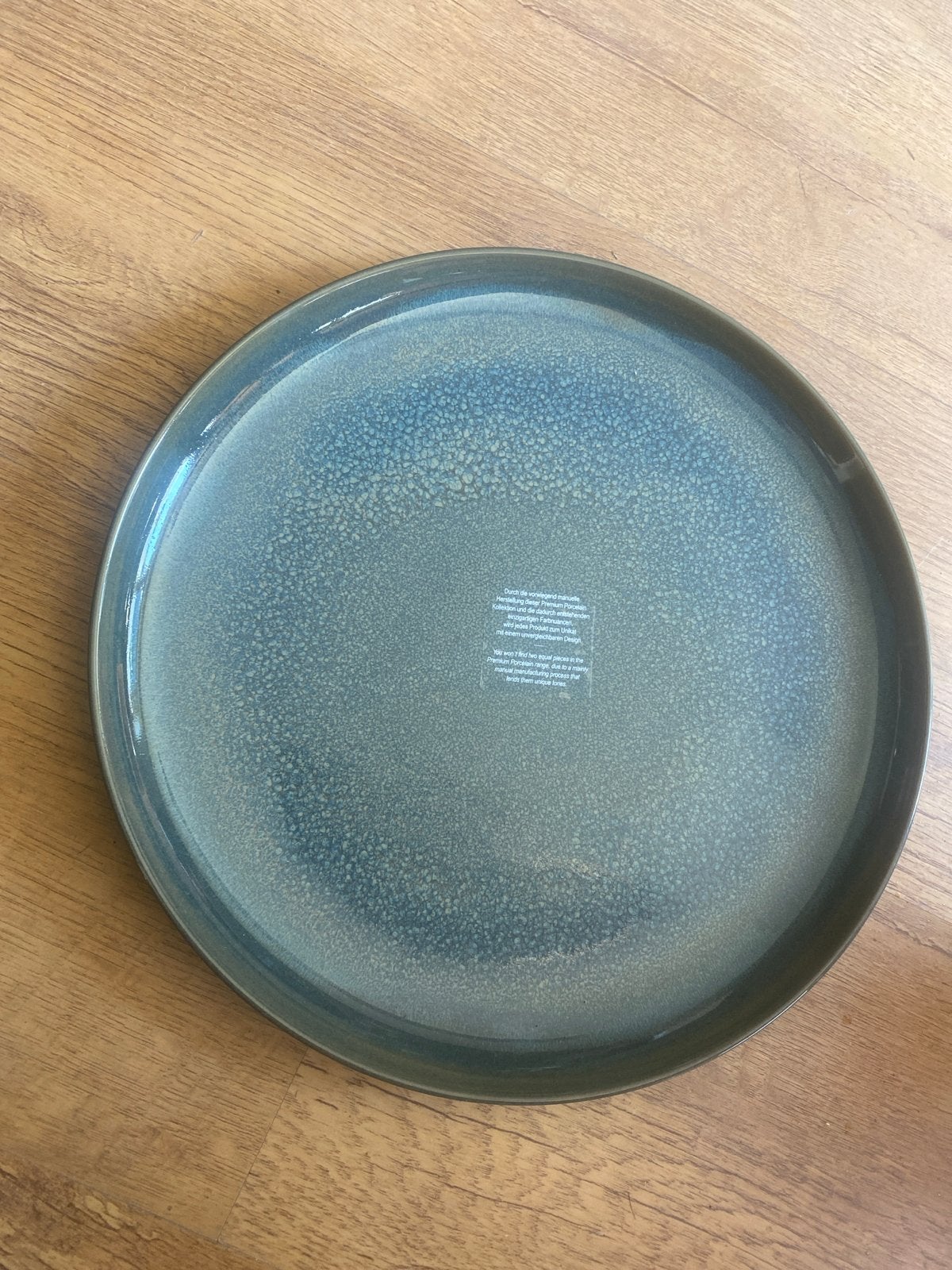 Nieuw Villeroy & Boch Crafted Breeze Eetbord Groen Ø29 cm, Villeroy & Boch, Onbekend, Nieuw, Ophalen of Verzenden
