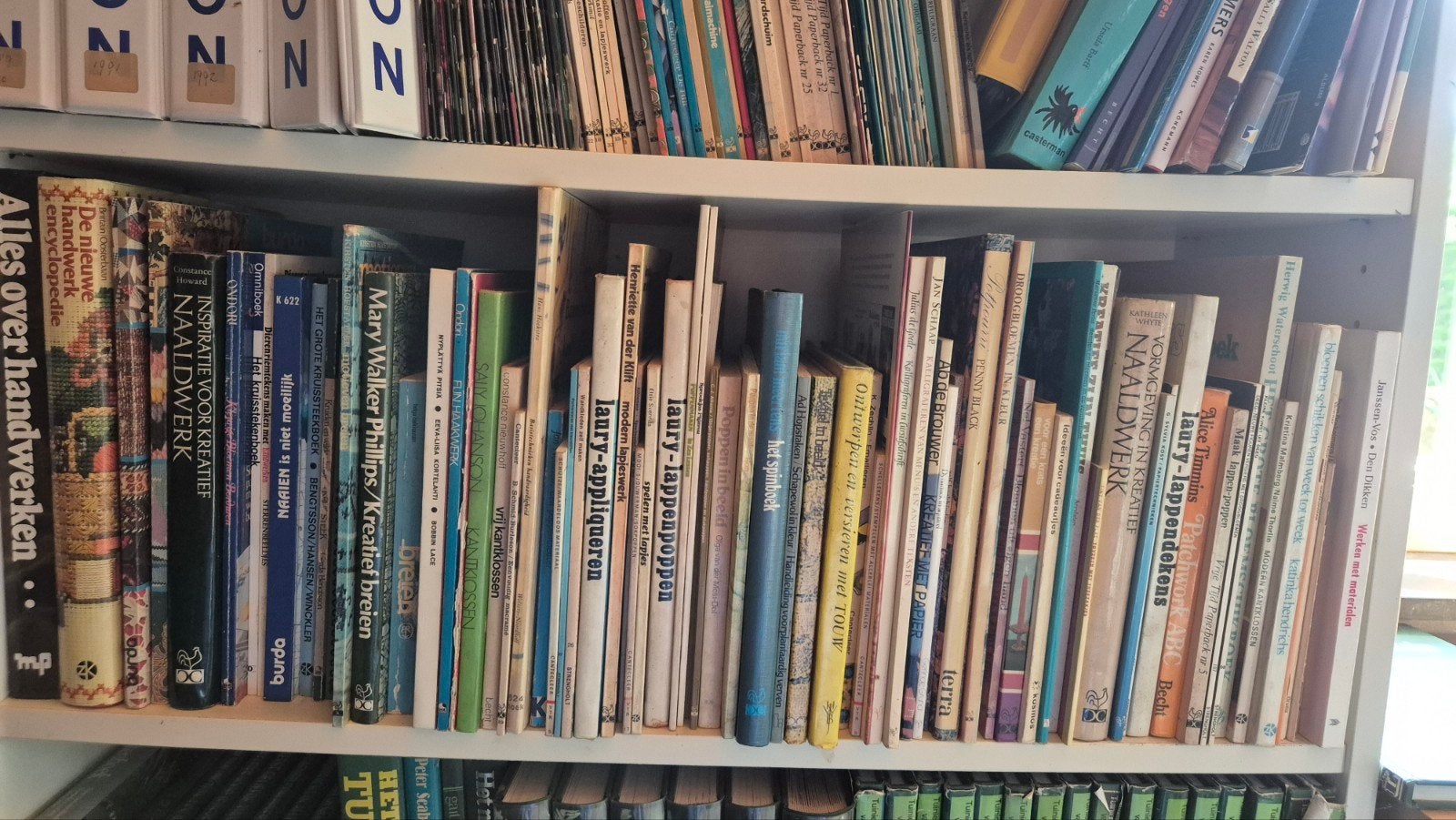 Handwerken, breien, naaien en knutselen — grote collectie, Boeken, Ophalen, Gelezen, Overige onderwerpen