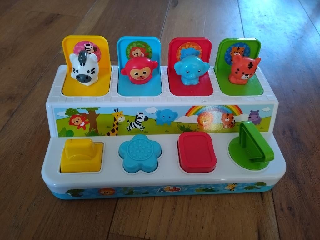 Pop up/Kiekeboe spel, Ophalen, Gebruikt, Ontdekken