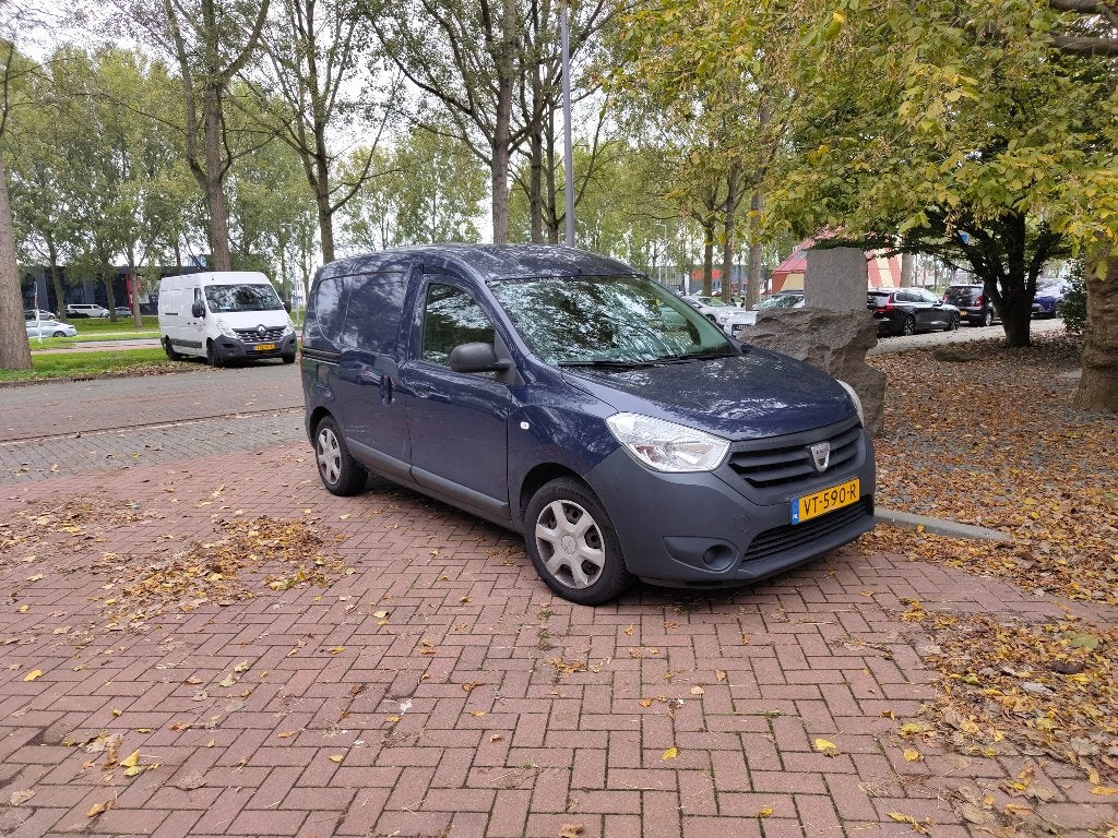Dacia Dokker Van 1.5 dCi 75pk 2016, Auto's, Stof, 74 pk, 4 cilinders, Blauw