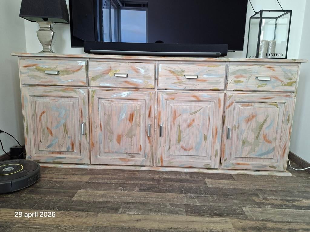 Dressoir 183 x 40 x 75, Ophalen, Gebruikt, 25 tot 50 cm, 150 tot 200 cm