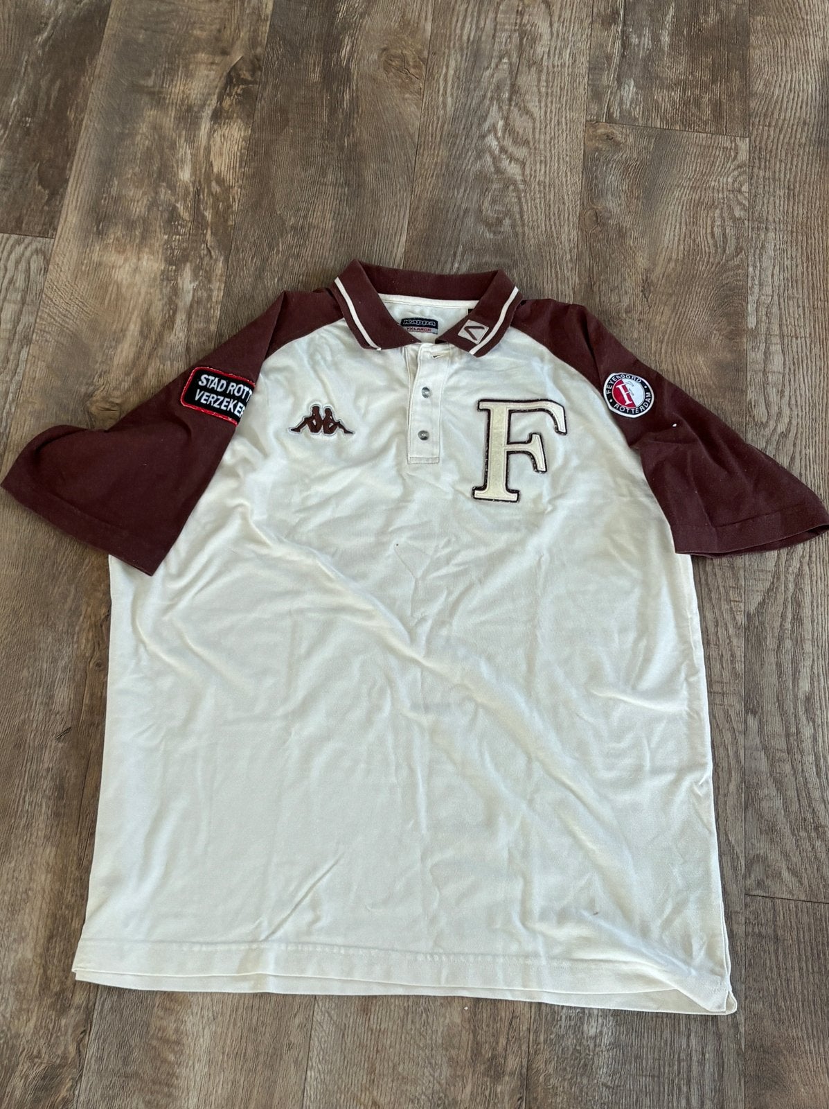 Feyenoord polo xxl, Groter dan maat XL, Ophalen of Verzenden, Zo goed als nieuw, Shirt