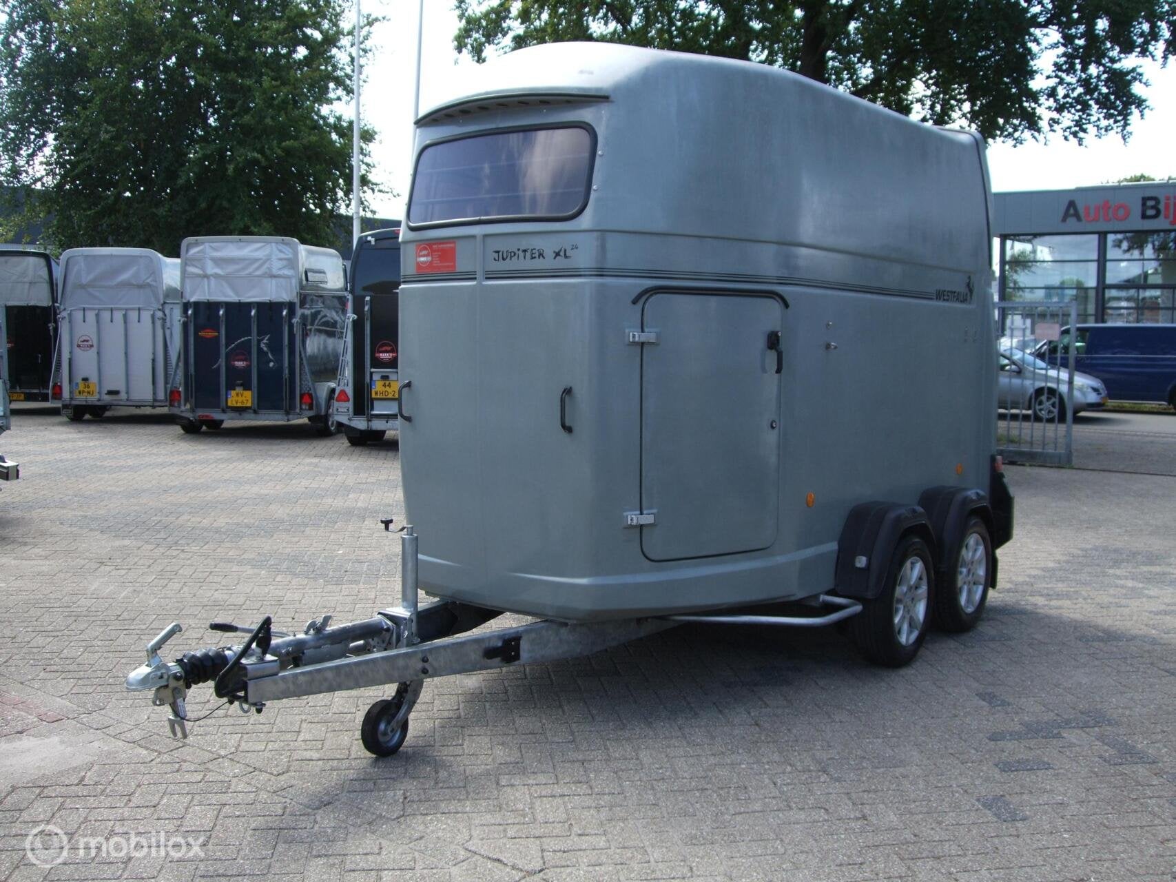 Mooie polyester Westfalia Jupiter XL met zadelkamer., Dieren en Toebehoren, Paarden en Pony's | Trailers en Aanhangwagens, Gebruikt