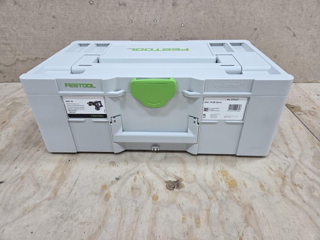 Festool systainer SYS3 L 187 NIEUW sys, Doe-het-zelf en Verbouw, Gereedschapskisten, Ophalen of Verzenden, Nieuw