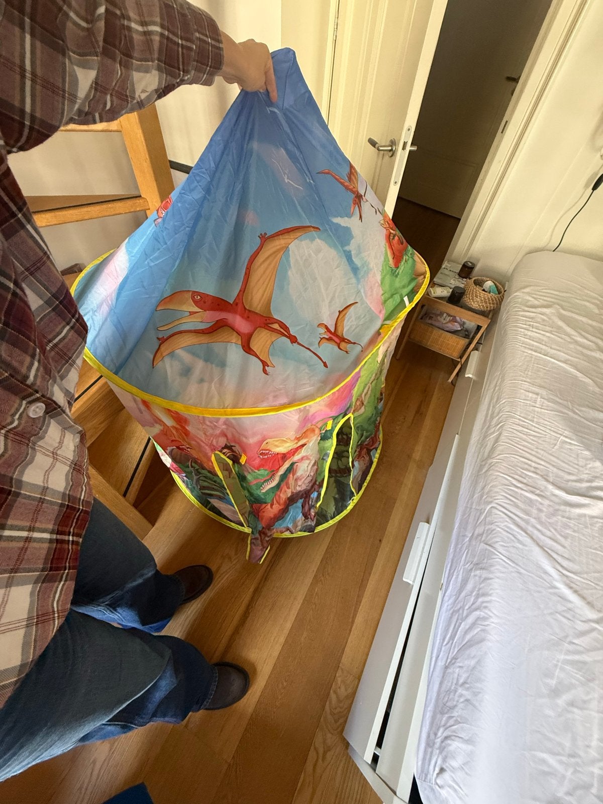 Gratis Dino Tent - 1,5m x 1m - Ophalen Amsterdam Oud West, Ophalen of Verzenden, Gebruikt
